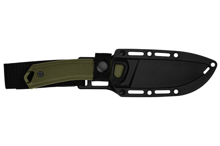 Couteau Kershaw Deschutes Skinner Gut Hook 1883GH lame en inox 10cm + étui