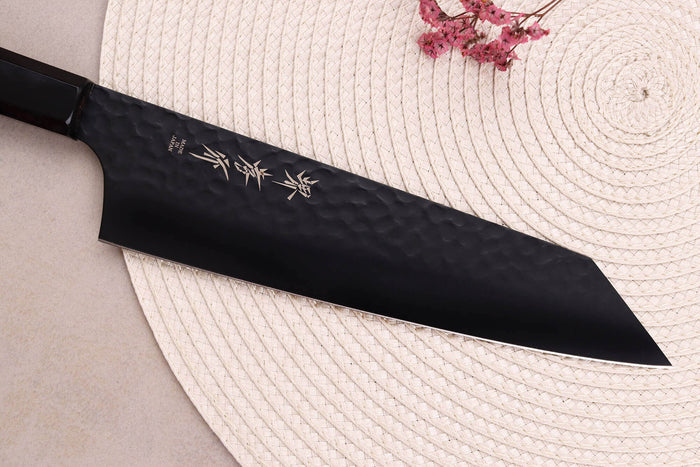 Couteau kiritsuke 19cm japonais Sakai Takayuki Kurokage VG10 manche en wengé