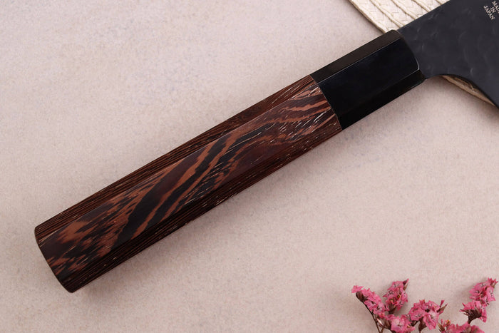 Couteau kiritsuke 19cm japonais Sakai Takayuki Kurokage VG10 manche en wengé