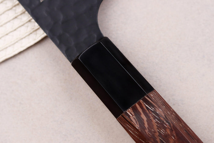 Couteau kiritsuke 19cm japonais Sakai Takayuki Kurokage VG10 manche en wengé