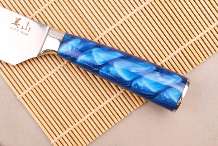 Couteau kiritsuke 20cm Kutoyama Blue Wave