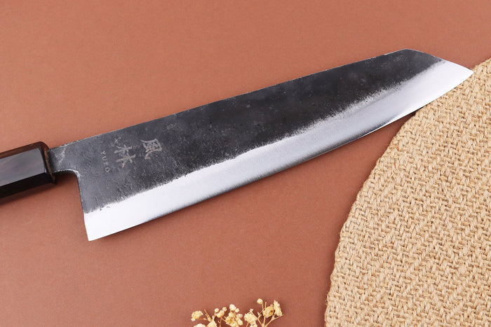 Couteau kiritsuke gyuto 21cm japonais artisanal Yuzo Shinju BS2