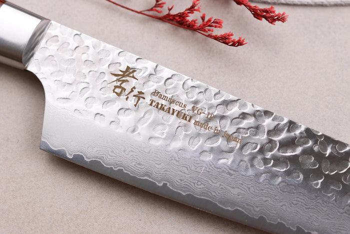 Couteau kiritsuke japonais 19cm Sakai Takayuki Damascus Western 33 couches