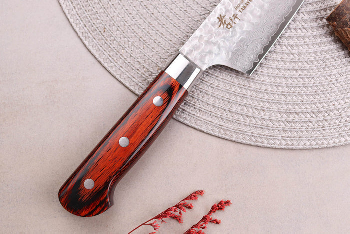 Couteau kiritsuke japonais 19cm Sakai Takayuki Damascus Western 33 couches