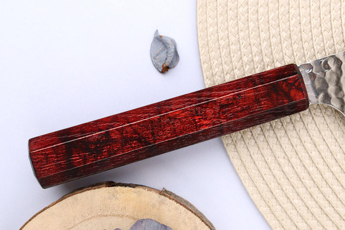 Couteau kiritsuke japonais 19cm Sakai Takayuki Nanairo Wine Damas VG10