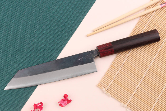 Couteau kiritsuke japonais artisanal Wusaki Yuzo BS2 18cm