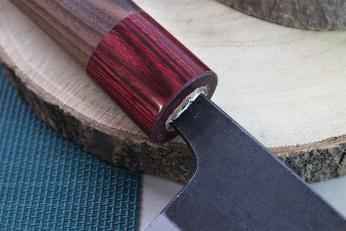 Couteau kiritsuke japonais artisanal Wusaki Yuzo BS2 24cm
