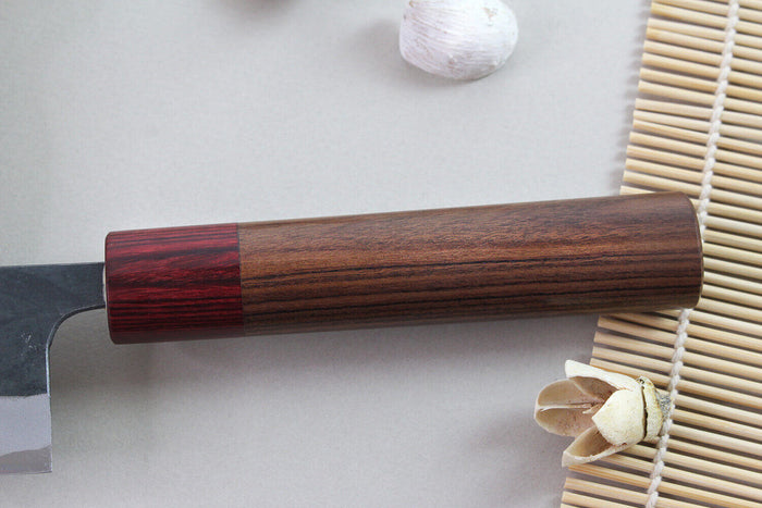 Couteau kiritsuke japonais artisanal Wusaki Yuzo BS2 24cm