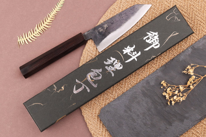 Couteau ko bunka 12cm japonais artisanal Yuzo Shinju BS2