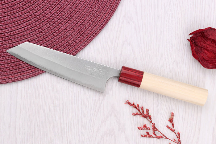 Couteau ko-bunka 13cm japonais artisanal Masakage Yuki Shirogami 2