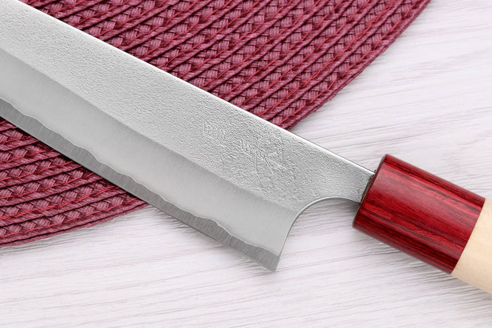 Couteau ko-bunka 13cm japonais artisanal Masakage Yuki Shirogami 2