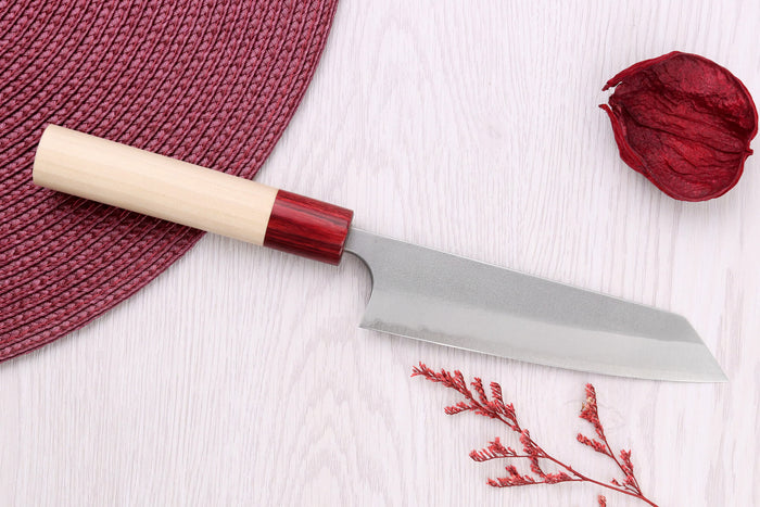 Couteau ko-bunka 13cm japonais artisanal Masakage Yuki Shirogami 2