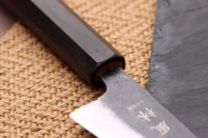 Couteau ko bunka 8cm japonais artisanal Yuzo Shinju BS2