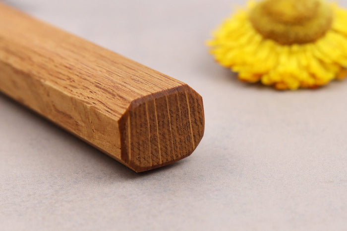 Couteau ko-deba 12cm artisanal japonais Tsunehisa AUS8 manche en chêne