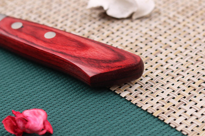 Couteau ko santoku japonais artisanal Masutani 13cm martelé