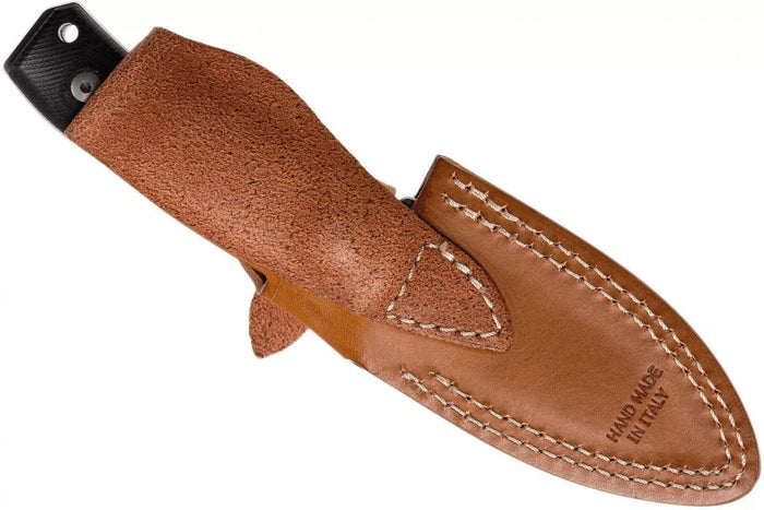 Couteau LionSteel M4.G10 lame 9,5cm manche en G10 + étui en cuir