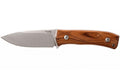 Couteau LionSteel M4.ST lame 9,5cm manche en bois de santal + étui en cuir