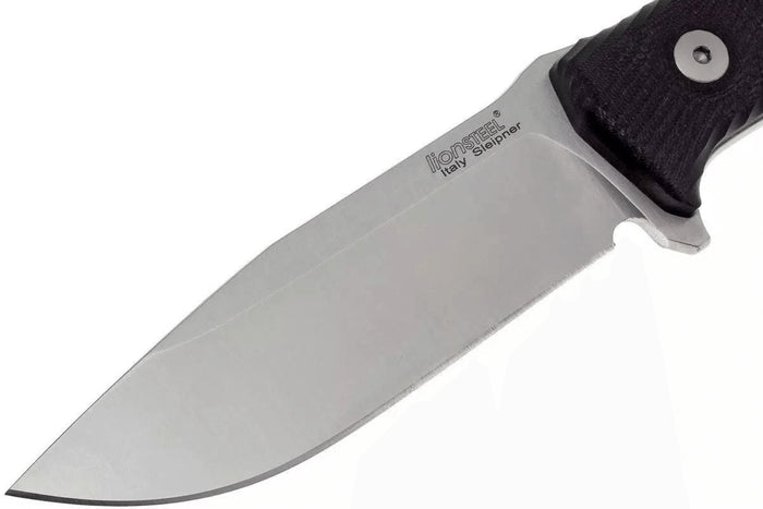 Couteau LionSteel M5.G10 lame 11,5cm manche en G10 noir + étui