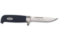Couteau Marttiini Big Game Basic 184019 lame 13cm manche caoutchouc noir + étui
