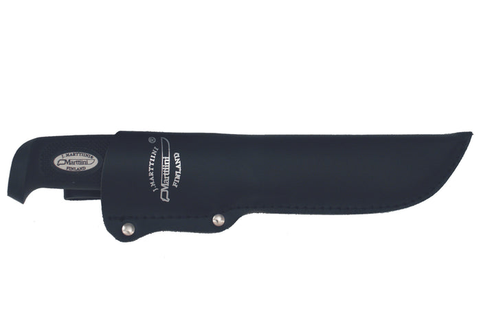 Couteau Marttiini Big Game Basic 184019 lame 13cm manche caoutchouc noir + étui