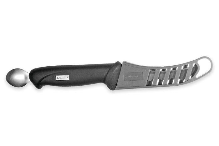 Couteau Marttiini Fish Cleaner 175019 lame 10cm manche caoutchouc + étui