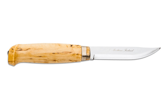 Couteau Marttiini Lynx 131010 lame 11cm manche bouleau madré + étui