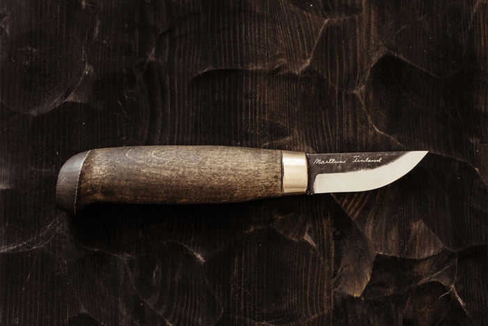 Couteau Marttiini Snappy 511020 lame 5,9cm manche bouleau + étui