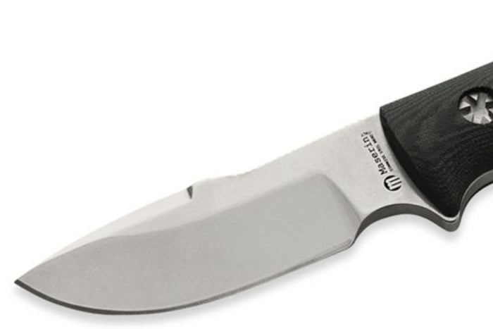 Couteau Maserin 986.MC lame 10cm manche en G10 noir + étui