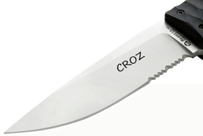 Couteau Maserin Croz 976.N lame 11cm manche en G10 noir + étui en nylon