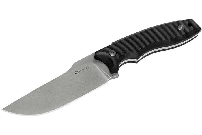 Couteau Maserin Leo 919.N lame 11,4cm manche en écailles de G10 + étui en kydex