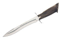 Couteau Muela Chevreuil 9220 lame en inox 22cm manche en bois de Cerf + étui en cuir