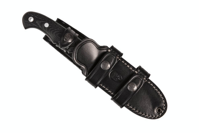 Couteau Muela Viking 9322 lame en inox 11cm manche en micarta + étui en cuir