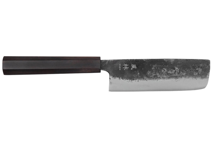 Couteau nakiri 12cm japonais artisanal Yuzo Shinju BS2