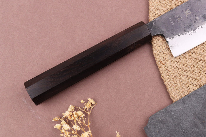 Couteau nakiri 12cm japonais artisanal Yuzo Shinju BS2