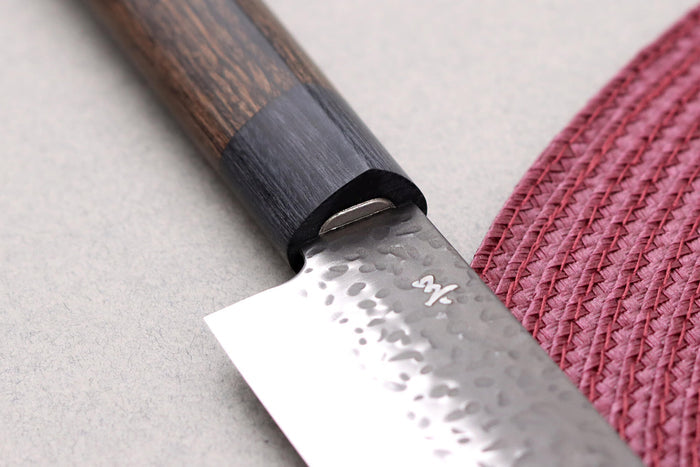 Couteau nakiri 13cm japonais Shizu Hamono Gen VG10 damas