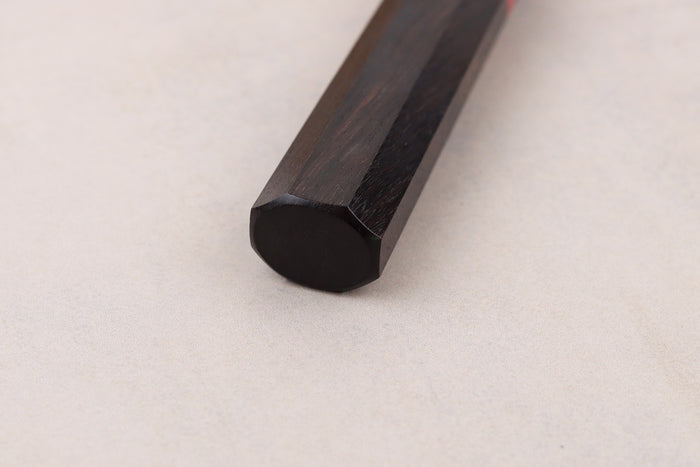 Couteau nakiri 16,5cm japonais artisanal Wusaki Nawame AUS10 damas
