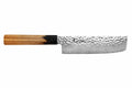 Couteau nakiri 16cm japonais Sakai Takayuki Kashi Urushi VG10 damas