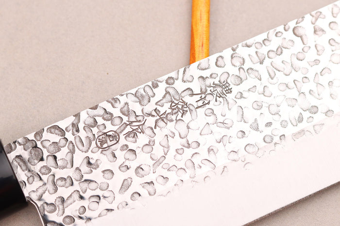 Couteau nakiri 17cm japonais Satake Cutlery Tsuchime en magnolia