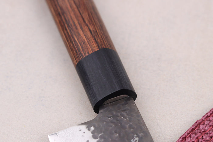 Couteau nakiri 17cm japonais Shizu Hamono Gen VG10 damas