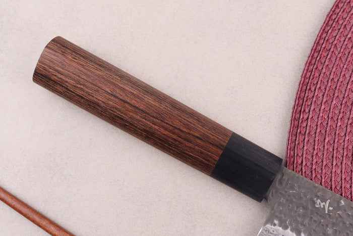 Couteau nakiri 17cm japonais Shizu Hamono Gen VG10 damas