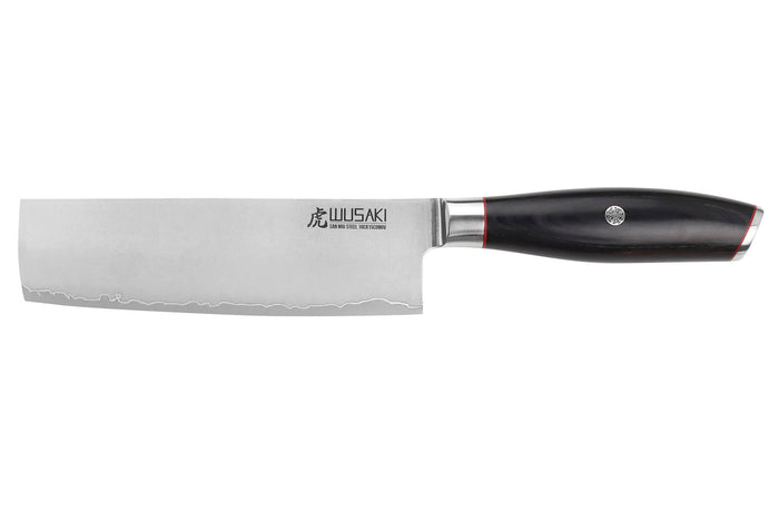 Couteau nakiri 17cm Wusaki Fujiko Black 10CR