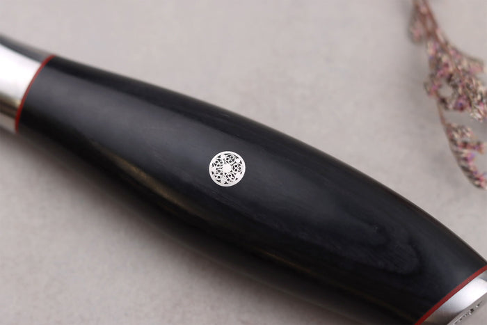 Couteau nakiri 17cm Wusaki Fujiko Black 10CR