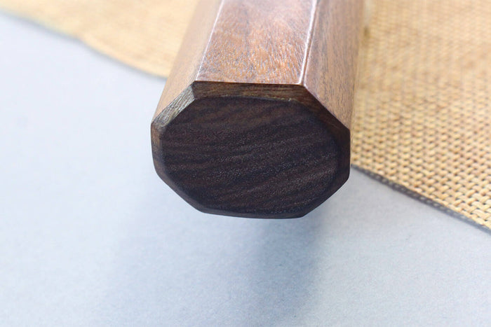 Couteau nakiri japonais artisanal Yoshimi Kato AS Nashiji 16,5cm