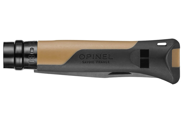 Couteau Opinel N°08 Horizon moutarde & noir