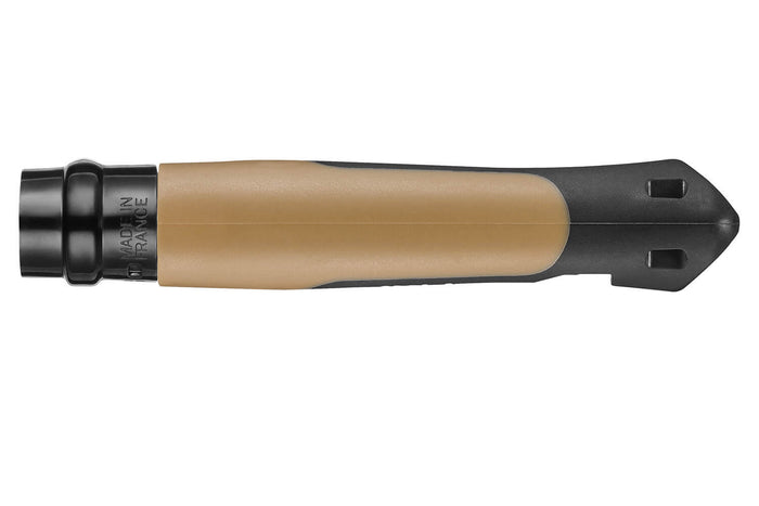 Couteau Opinel N°08 Horizon moutarde & noir