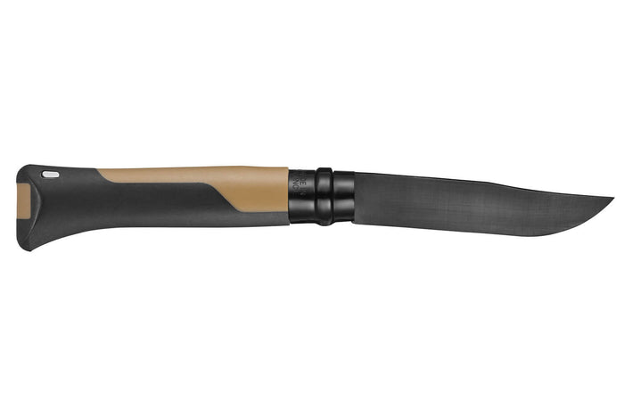 Couteau Opinel N°08 Horizon moutarde & noir