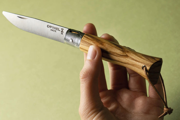 Couteau Opinel Neo6 lame 7cm Opiflex® manche en olivier
