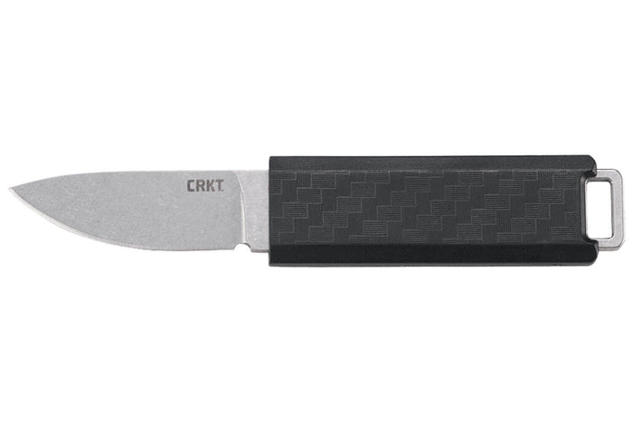 Couteau plat CRKT SCRIBE 2425 manche nylon renforcé avec fibre de verre avec capuchon