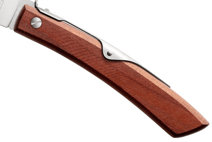 Couteau pliant artisanal Windmühlenmesser Ibex 100 manche en prunier 14cm