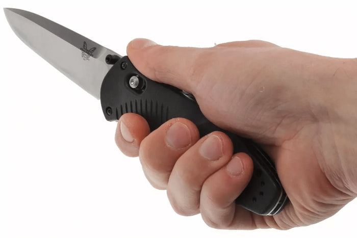 Couteau pliant Benchmade Barrage 580 manche valox noir 12cm